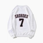 Shohoku Basketball Sakuragi 7 Sweatshirts White
