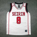 Seirin Rinnosuke Mitobe 8 Jersey White