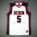 Seirin Shun Izuki 5 Jersey White2