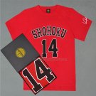 Shohoku Mitsui 14 T-Shirt Red