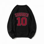 Shohoku Basketball Sakuragi 10 Sweatshirts Black