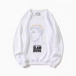 Shohoku Mitsui Head Sweatshirts White
