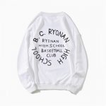Ryonan High School Sweatshirts White