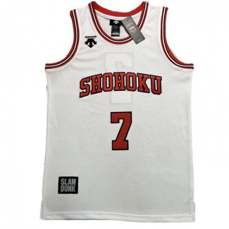 Shohoku Miyagi 7 Jersey White Embroidery