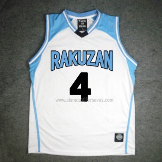 Rakuzan Seijuro Akashi 4 Jersey White