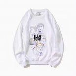 The Five Tigers of Shohoku Head Sweatshirts White