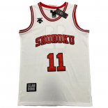 Shohoku Rukawa 11 Jersey White Embroidery