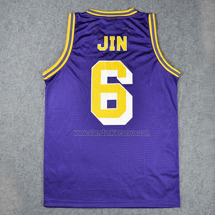 Kainan Jin 6 Jersey Purple