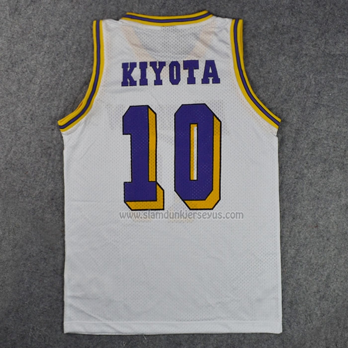Kainan Kiyota 10 Jersey White