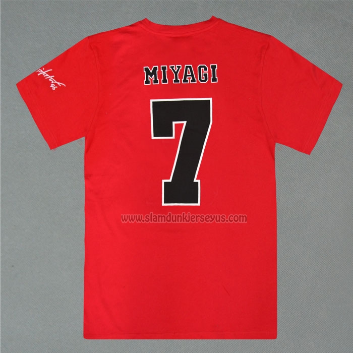 Shohoku Miyagi 7 T-Shirt Red