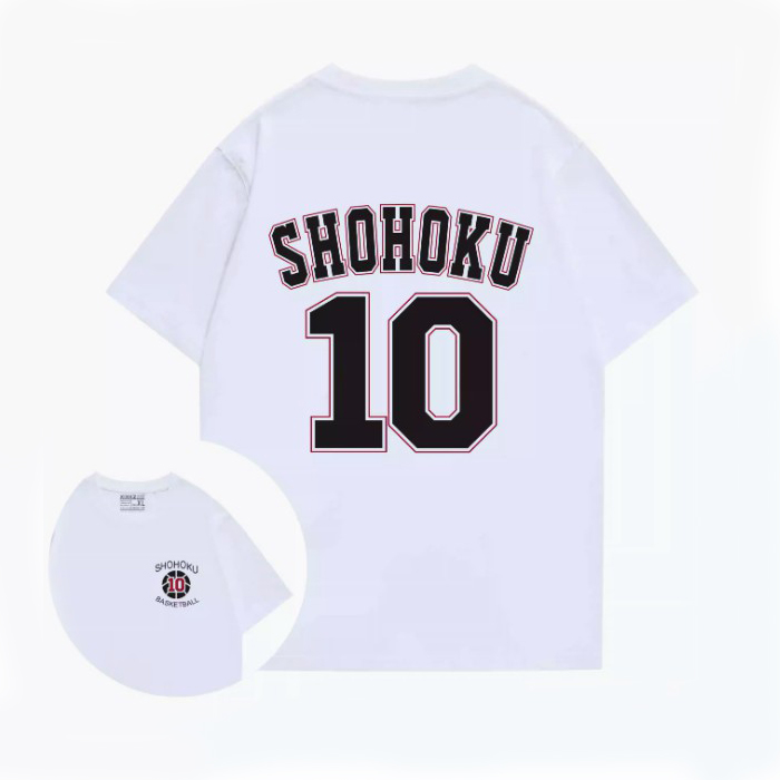 Shohoku Sakuragi 10 White T-Shirt