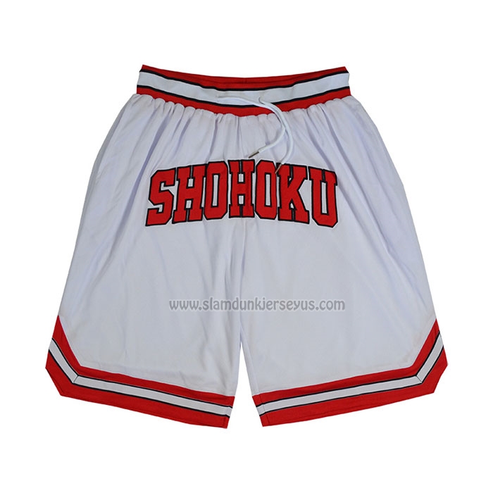 Shohoku Shorts White Red